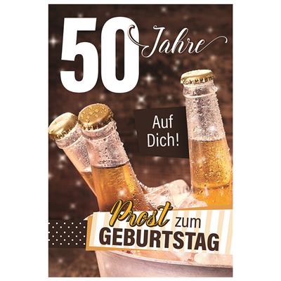 Bil. 50. Geburtstag Bier im Kühler