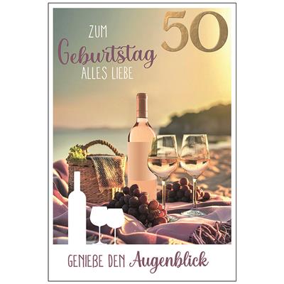 Bil. Geburtstag 50 Picknick am Strand