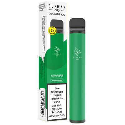 ELFBAR 600 Hawaiian 0mg, NF