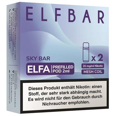 ELFA Pods Sky Bar, 20mg 2er