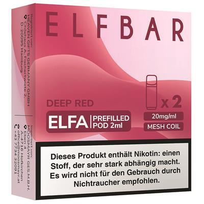 ELFA Pods Deep Red, 20mg 2er