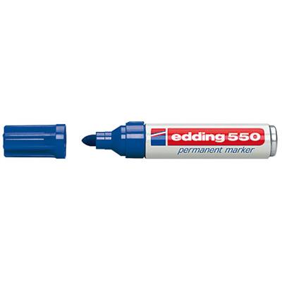 edding 550 permanent marker blau