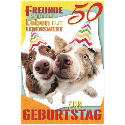 Bil. Geburtstag 50 Hunde als Freunde