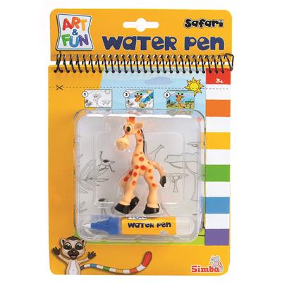 Art & Fun Water Pen, Safari Malbuch