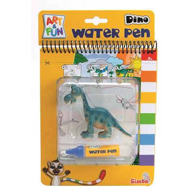 Art & Fun Water Pen, Dino Malbuch