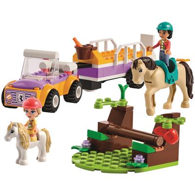 LEGO 42634 Pferde- und Ponyanhänger