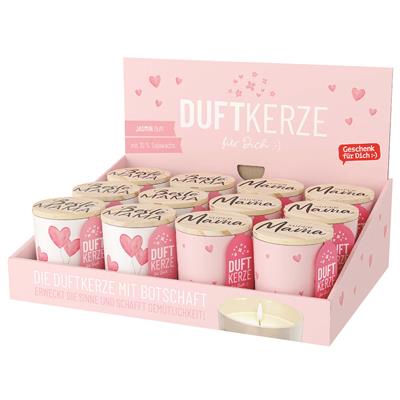 Duftkerze Display 4x3 Mama