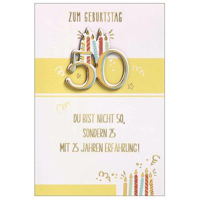 Bil. Feelings Collection Geburtstag 50