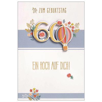 Bil. Feelings Collection Geburtstag 60