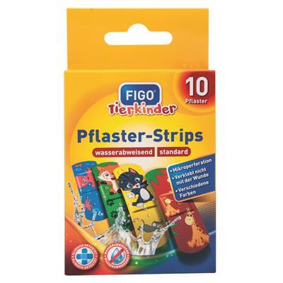 Pflaster-Strips Kinder - Zoo Motive