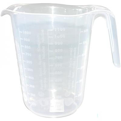 Messbecher 1 Liter, transparent