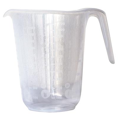 Messbecher 1 Liter, transparent