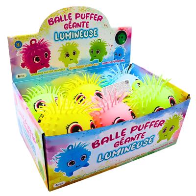 Puffer Monster mit Licht, 16cm