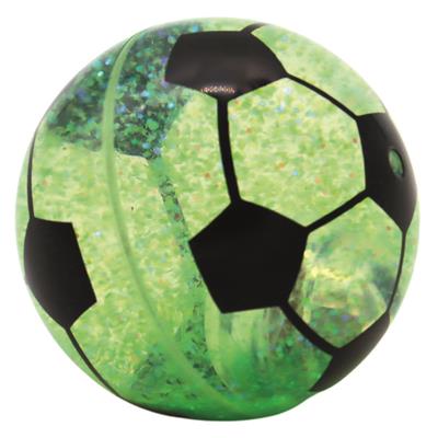 Gummiball Fussball 6cm + Licht