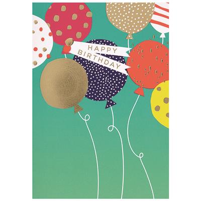 Bil. Geburtstag Luftballons