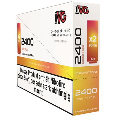 IVG 2400 Pods, 2x2ml - Exotic Frost