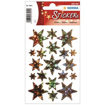 Sticker Decor Sterne Hologram, 1 BL