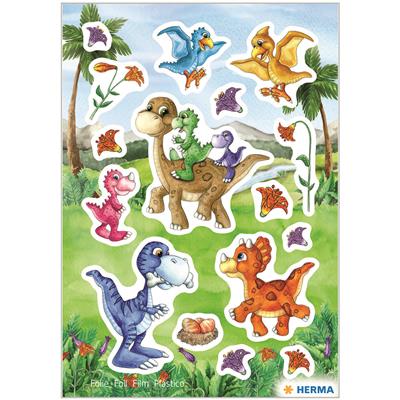 Sticker Magic Folie Dinokinder, 1 BL