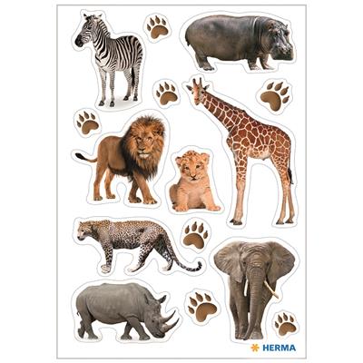 Sticker Decor Afrika Tiere, 3 BL