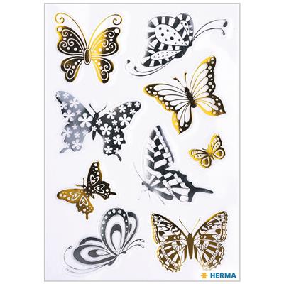 Sticker Creative Schmetterlinge , 1 BL