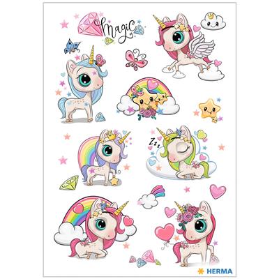 Sticker Magic verzaubertes Einhorn, 1 BL