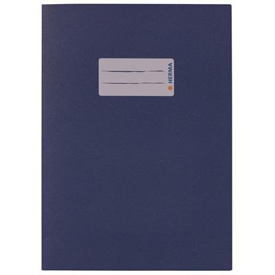 HERMA Heftumschlag A5 Papier, blau