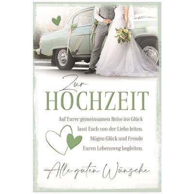 Bil. Hochzeit Auto