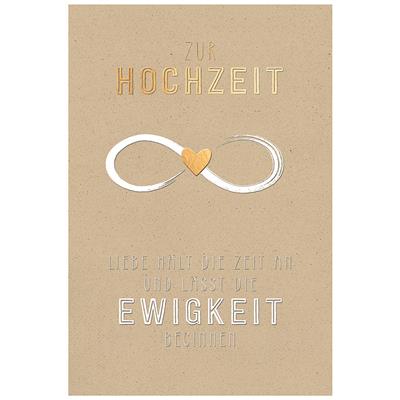 Bil. Hochzeit Unendlichkeitszeichen