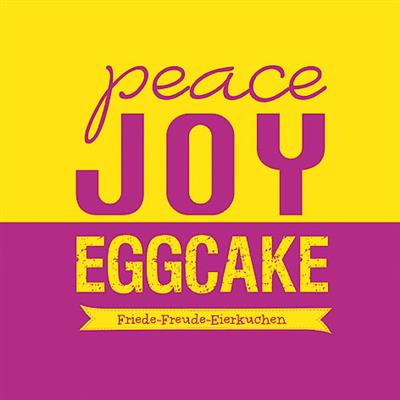 Servietten 20er peace, joy, eggcake, 33cm