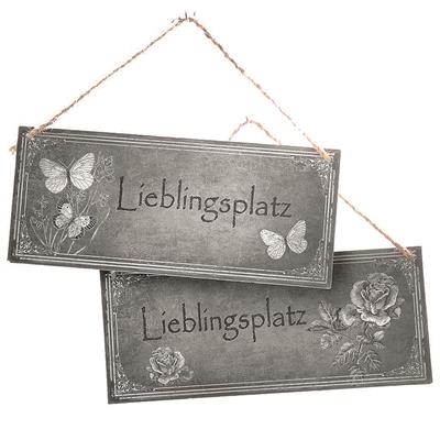 Schild "Lieblingsplatz" 30,5cm