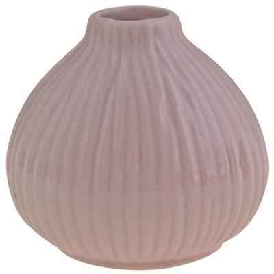 Vase violett/rosa glasiert 8cm