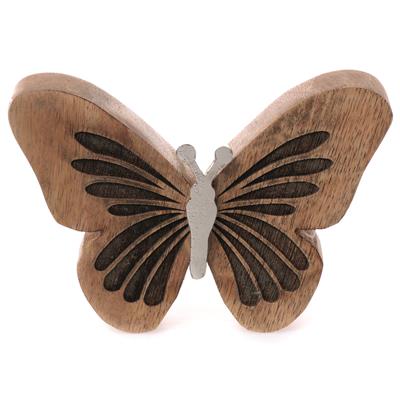 Schmetterling aus Mangoholz 15cm