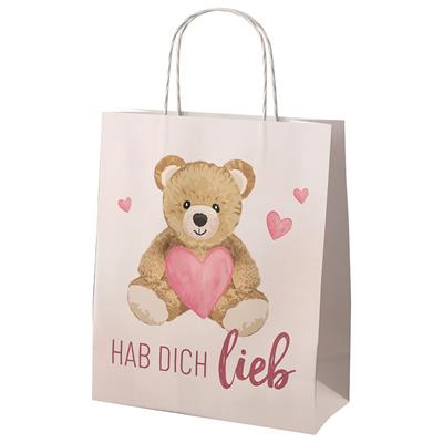 Geschenktüte Teddy, 20x9H24