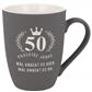 Soft-Touch Tasse "50 knackige Jahre"