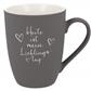 Soft-Touch Tasse "Lieblingstag"