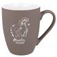 Soft-Touch Tasse "Munter Macher"