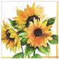 Servietten 20er Sonnenblumen, 33cm