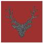 Servietten 20er Stag head red, 33cm