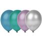 Luftballons "Metallic", 4er Beutel