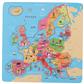Holz Puzzle Europa, 30x30cm