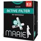MARIE Active Filter Aktivkohle 6mm, 34 Stück