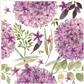 Servietten 20er Purple vintage flowers, 33cm