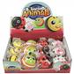 Gummiball Tiere, 8cm 4-fach sort.