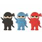 Radiergummi "Ninja" 2er Set