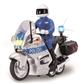 Polizei-Motorrad mit Fahrer 15cm