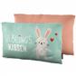 Kissen 23x40cm Hase