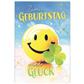 Bil. Geburtstag Smiley und Kleeblatt