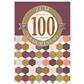 Bil. Geburtstag 100 Schriftkarte