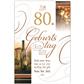 Bil. Geburtstag 80 Wein mit Spruch