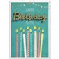 Bil. Lettering Birthday Kerzen